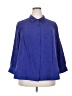 Catherines 100% Polyester Blue 3/4 Sleeve Blouse Size 18 - 20 - photo 1