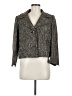 Elie Tahari Tweed Gray Blazer Size M - photo 1