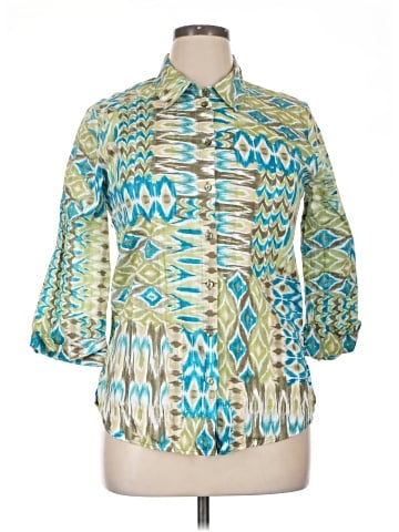 Allison Daley 3/4 Sleeve Blouse (view 1)