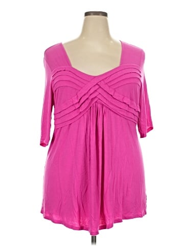 Jessica London 3/4 Sleeve Top (view 1)