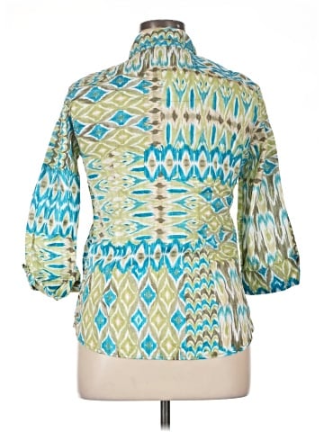 Allison Daley 3/4 Sleeve Blouse (view 2)