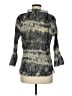 Notations Gray 3/4 Sleeve Blouse Size M - photo 2