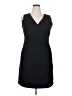 Metrostyle Solid Black Cocktail Dress Size 18 (petite) - photo 1