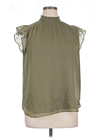 Ann Taylor LOFT Short Sleeve Blouse (view 1)