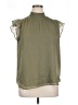 Ann Taylor LOFT 100% Polyester Green Short Sleeve Blouse Size XL - photo 1