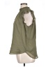 Ann Taylor LOFT 100% Polyester Green Short Sleeve Blouse Size XL - photo 5