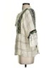 Vineet Bahl 100% Modal Ivory 3/4 Sleeve Blouse Size XS - photo 5
