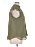 Ann Taylor LOFT 100% Polyester Green Short Sleeve Blouse Size XL - photo 4