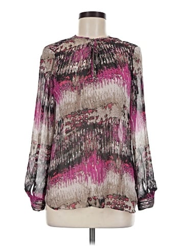 Tribal Long Sleeve Blouse (view 1)