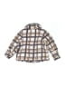 Just One Year by Carter's 100% Polyester Plaid Brown Coat 0-3 MO / 3 MO - photo 2