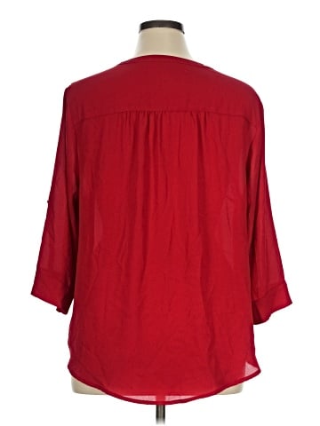 Torrid 3/4 Sleeve Blouse (view 2)