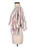 INA White 3/4 Sleeve Blouse Size M - photo 5
