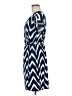 Corey P. Chevron-herringbone Blue Casual Dress Size M - photo 5