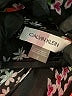 Calvin Klein 100% Polyester Floral Black Cocktail Dress Size 2 - photo 7