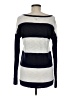 Express Stripes Blue Pullover Sweater Size M - photo 2