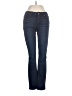 Paige Chevron-herringbone Blue Jeans Size 25 waist - photo 1