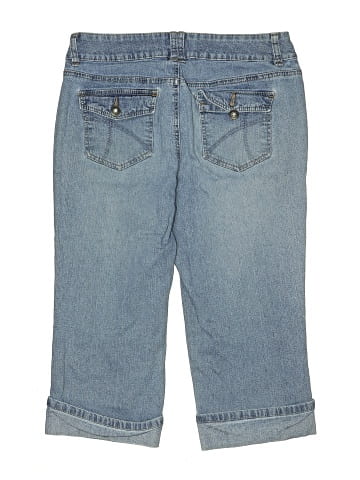 St. John's Bay Denim Shorts (view 2)
