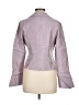 JS Collections Metallic Purple Long Sleeve Blouse Size 6 - photo 2