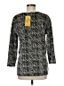 Superline Black Long Sleeve Blouse Size M (estimated) - photo 2