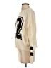 Forever 21 100% Acrylic Graphic Ivory Pullover Sweater Size S - photo 5