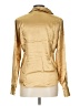 Covington Metallic Gold Long Sleeve Blouse Size 10 - photo 2