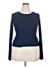 DAZY Blue Long Sleeve Top Size XXL - photo 1