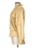 Covington Metallic Gold Long Sleeve Blouse Size 10 - photo 5