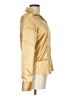 Covington Metallic Gold Long Sleeve Blouse Size 10 - photo 4