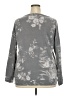 Chaser Floral Gray 3/4 Sleeve T-Shirt Size XXL - photo 2