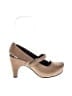 Tsubo 100% Leather Tan Heels Size 8 - photo 1