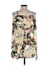 Luxxel Floral Ivory 3/4 Sleeve Blouse Size S - photo 2