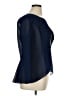 R&M Richards 100% Polyester Solid Blue Jacket Size 14 (petite) - photo 4