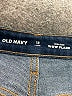 Old Navy Chevron-herringbone Blue Jeans Size 12 Long - photo 4