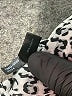 The Limited 100% Polyester Animal Print Silver Long Sleeve Blouse Size L - photo 8