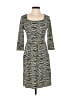 J. McLaughlin Animal Print Gray Casual Dress Size XS - photo 1