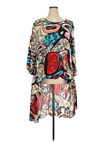 Shein Curve Poncho (view 1)
