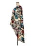 Shein Curve Red Blue Poncho Size 20 Plus (4) - photo 5