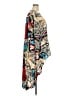 Shein Curve Red Blue Poncho Size 20 Plus (4) - photo 4