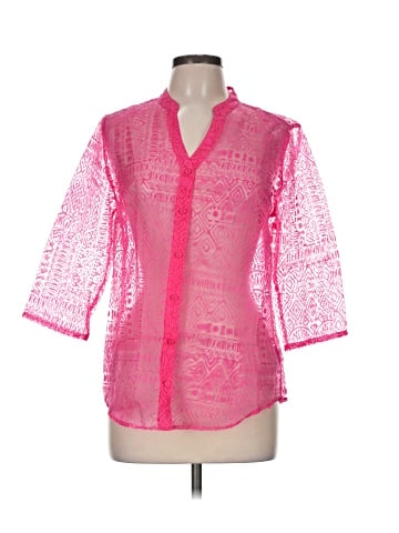 Rebecca Malone 3/4 Sleeve Blouse (view 1)