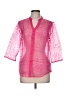 Rebecca Malone Pink 3/4 Sleeve Blouse Size 8 - photo 1