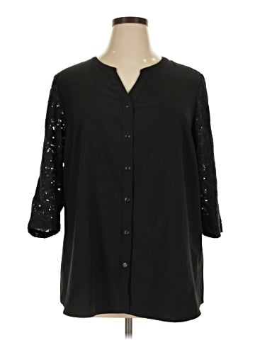 D&Co. 3/4 Sleeve Blouse (view 1)