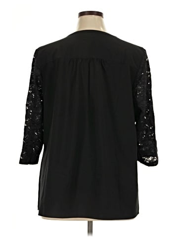 D&Co. 3/4 Sleeve Blouse (view 2)