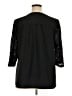 D&Co. Black 3/4 Sleeve Blouse Size XL - photo 2