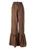 Shein Animal Print Brown Casual Pants Size 6 - photo 1