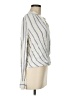Splendid 100% Rayon Silver Long Sleeve Blouse Size M - photo 4
