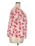 Skies Are Blue 100% Rayon Floral Red Short Sleeve Blouse Size 2X - photo 4