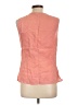 Yessica 100% Ramie Orange Sleeveless Blouse Size L (estimated) - photo 2
