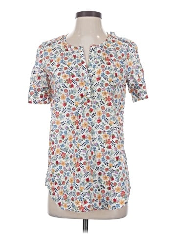 Calypso St. Barth Short Sleeve Blouse (view 1)