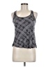 Eyeshadow 100% Rayon Gray Sleeveless Top Size M - photo 1