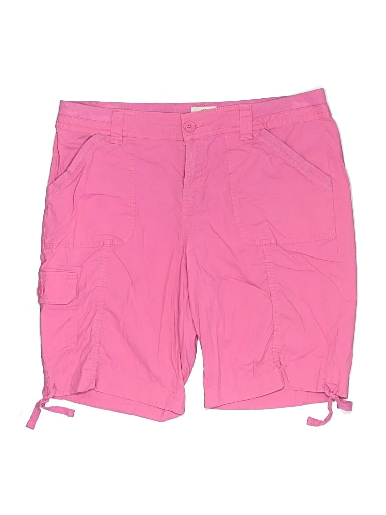 Pre-owned St. John's Bay Cargo Shorts In Pink